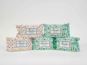 5 Pack Scented Dog Wipes -  500 Total