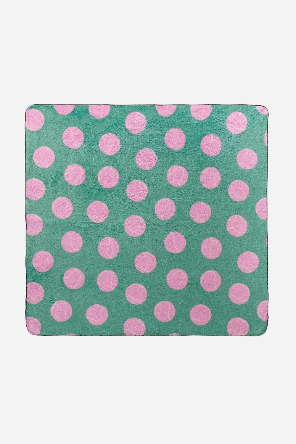 Geometry Towels Pink Ball Plush Dog Towel