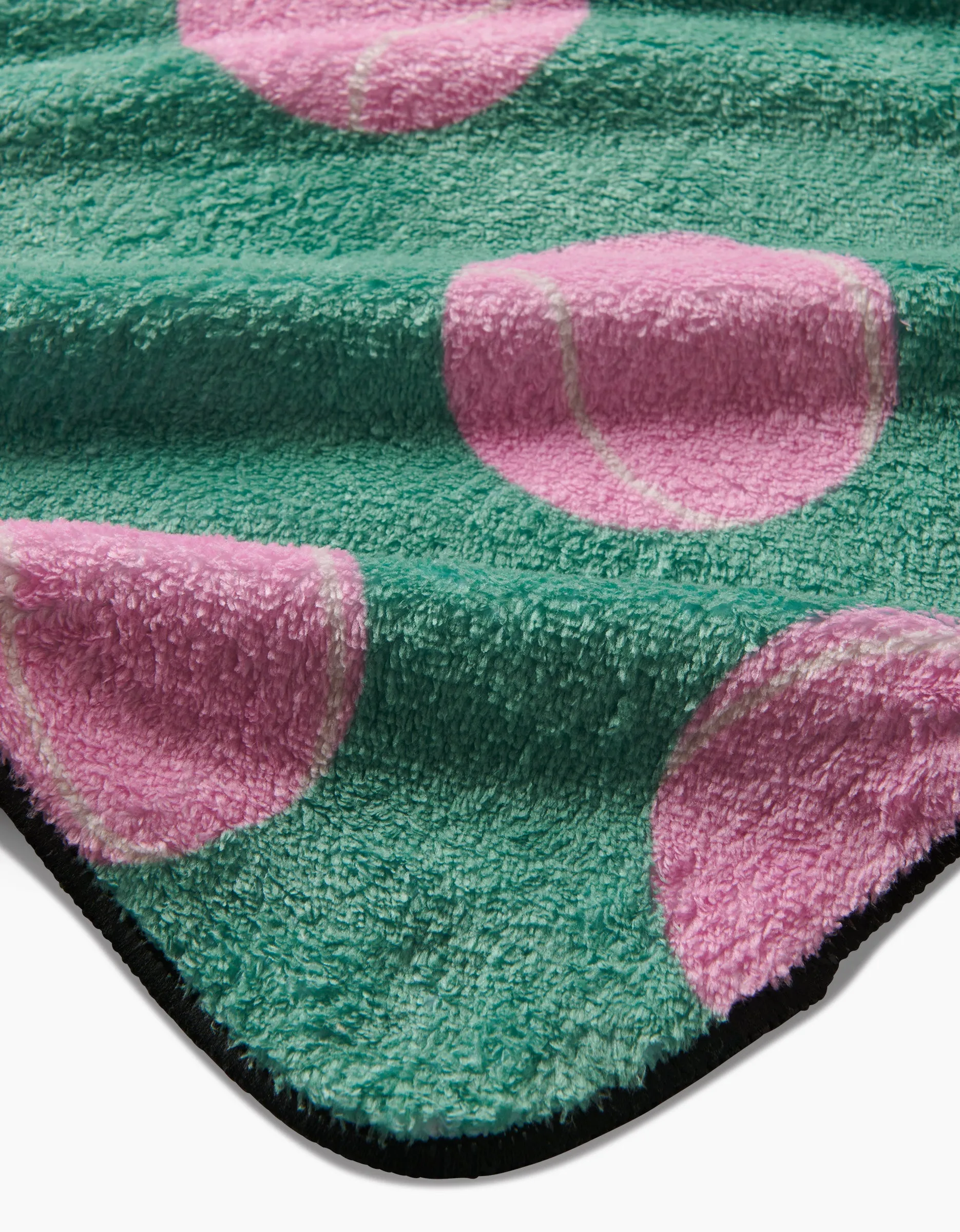 Geometry Towels Pink Ball Plush Dog Towel