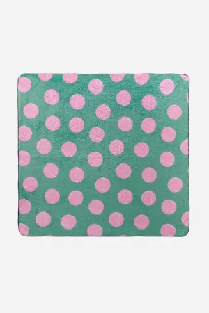 Geometry Towels Pink Ball Plush Dog Towel