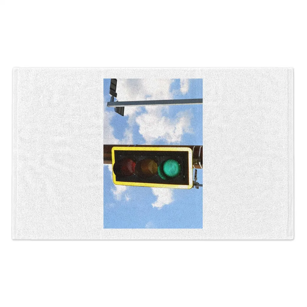 Green Light Rally Towel, 11x18