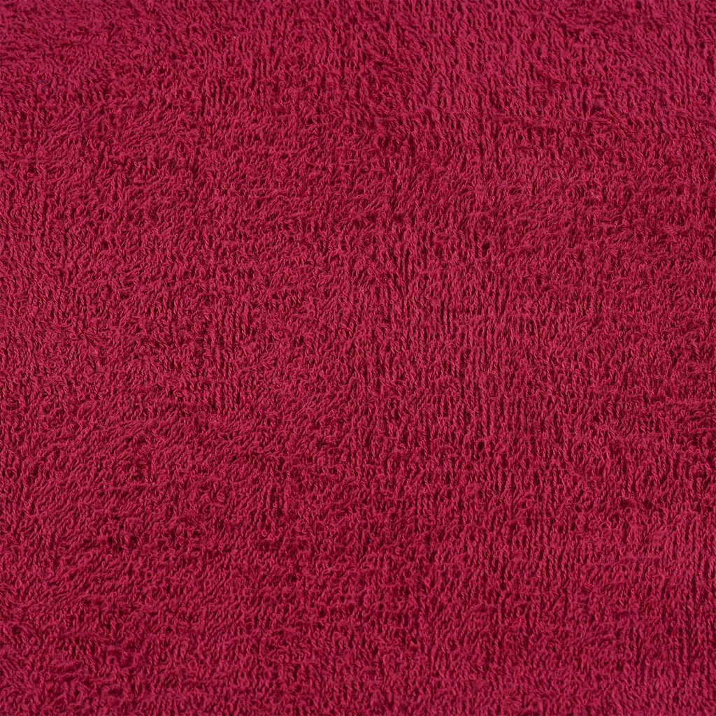 Guest Towels 2 pcs Bordeaux 30x50 cm 360 gsm 100% Cotton