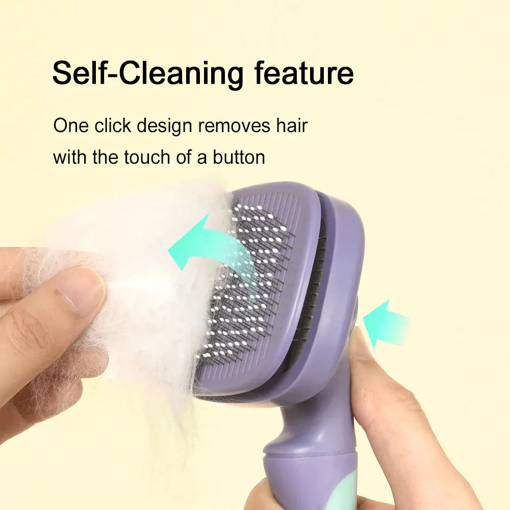 One For Pets - Rotate-Pro Self-Cleaning Slicker Brush
