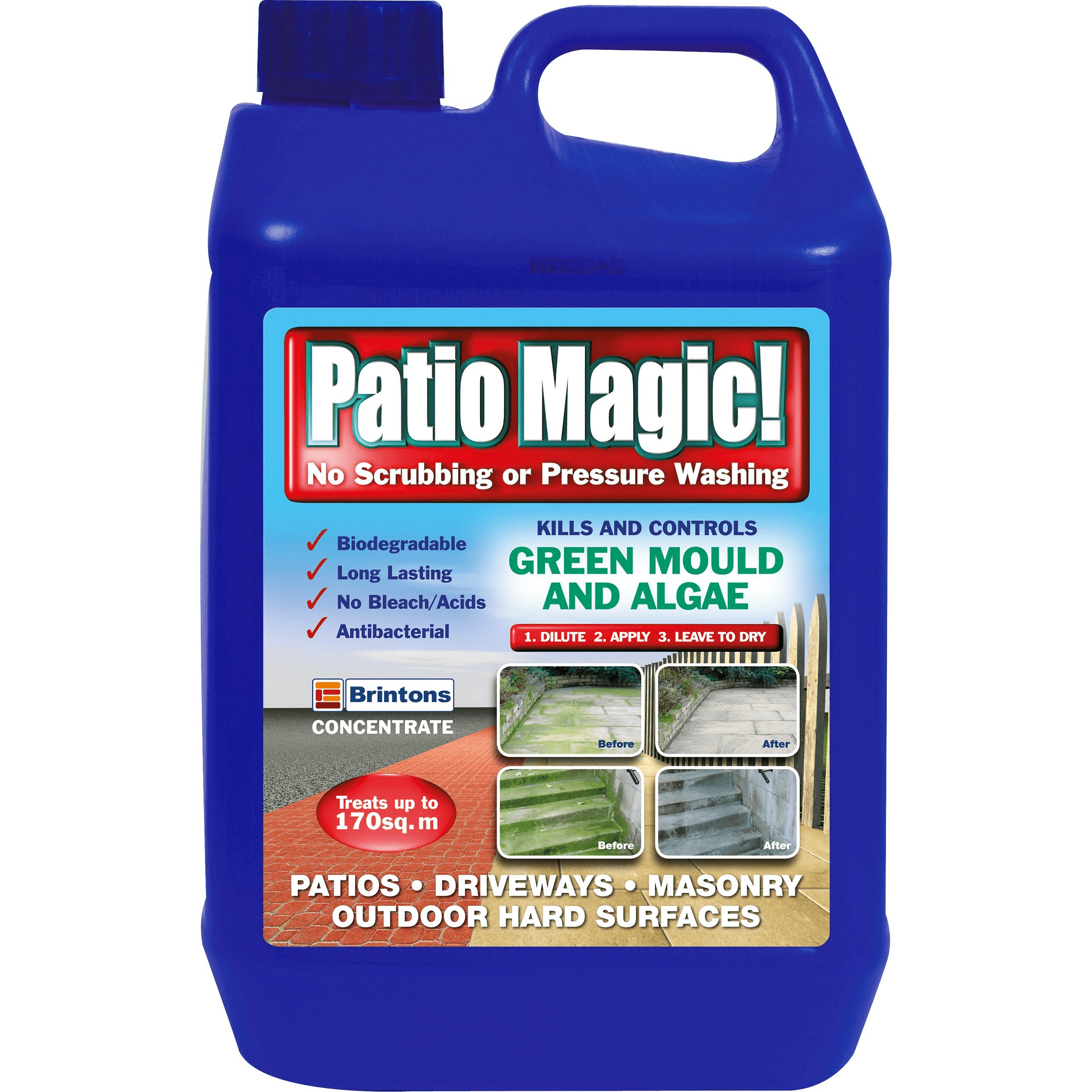 Patio Magic Path & Patio Cleaner 5L